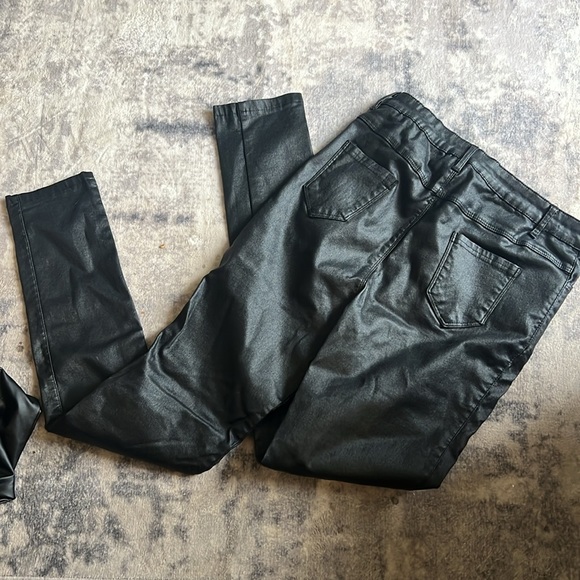 Polyester pants black - Picture 2 of 3